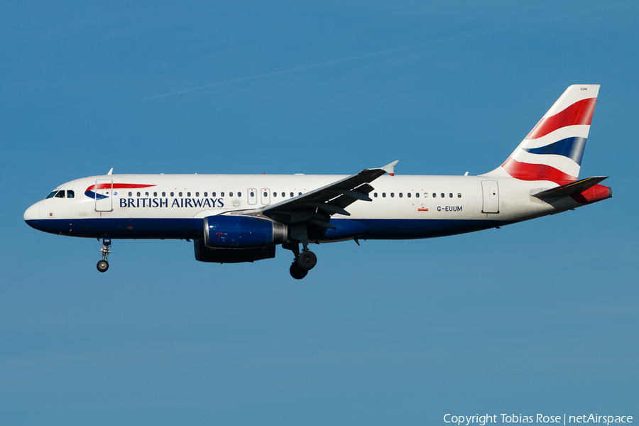 British Airways Airbus A320-232 (G-EUUM) | Photo 301634