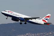 British Airways Airbus A320-232 (G-EUUN) at  Barcelona - El Prat, Spain