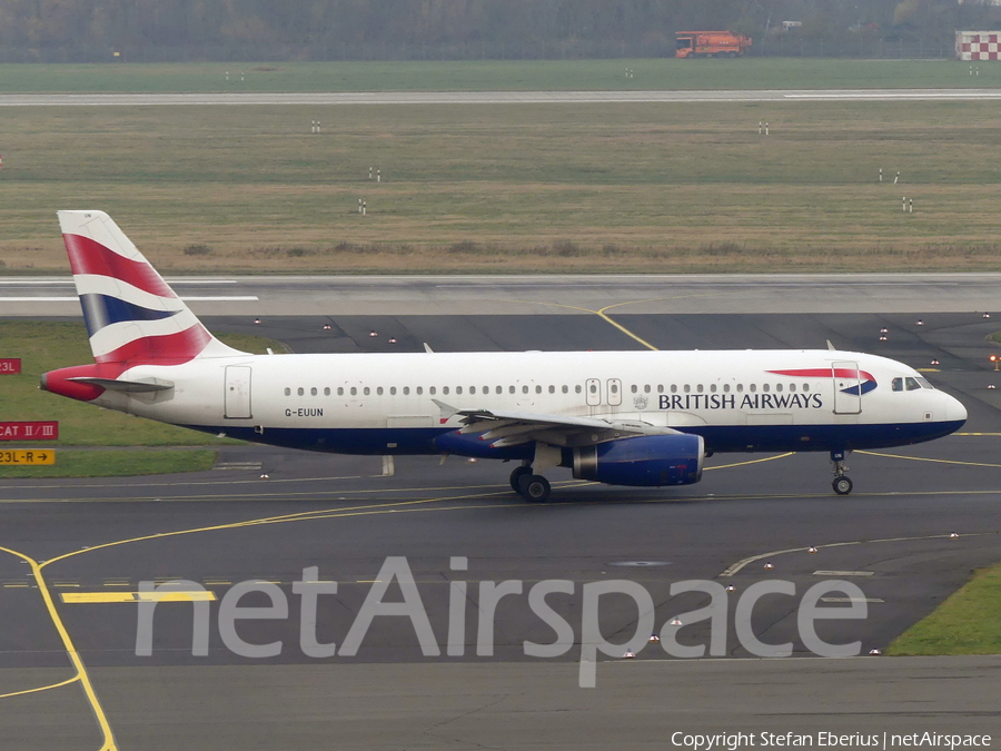 British Airways Airbus A320-232 (G-EUUN) | Photo 481728