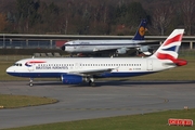 British Airways Airbus A320-232 (G-EUUN) at  Hamburg - Fuhlsbuettel (Helmut Schmidt), Germany