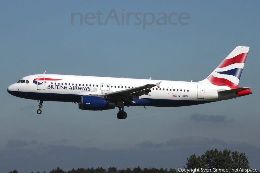 British Airways Airbus A320-232 (G-EUUN) | Photo 513897