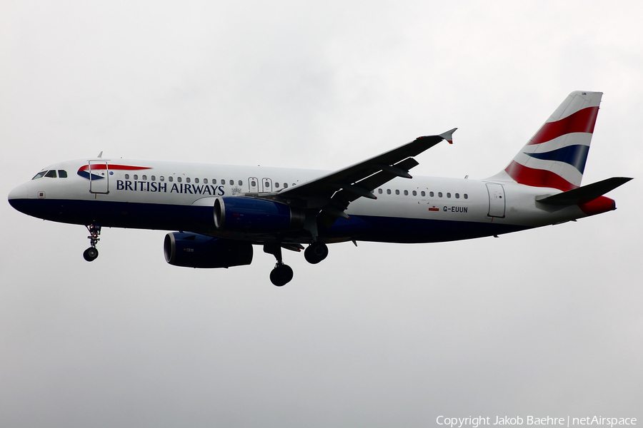 British Airways Airbus A320-232 (G-EUUN) | Photo 183686