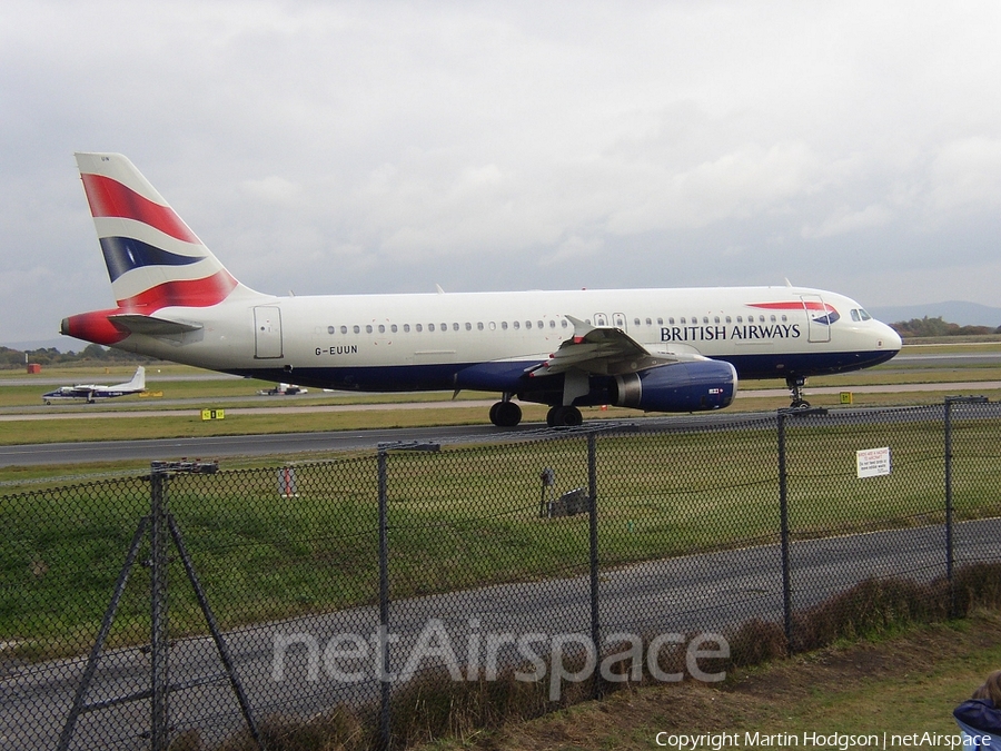 British Airways Airbus A320-232 (G-EUUN) | Photo 91835