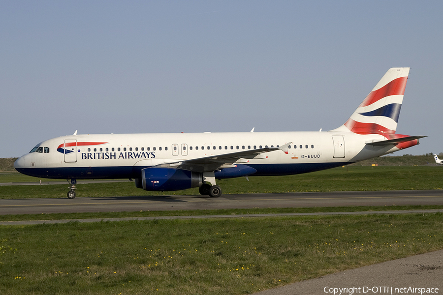 British Airways Airbus A320-232 (G-EUUO) | Photo 274408