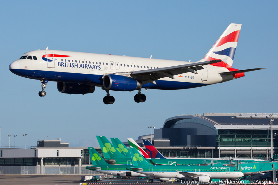 British Airways Airbus A320-232 (G-EUUO) | Photo 66997
