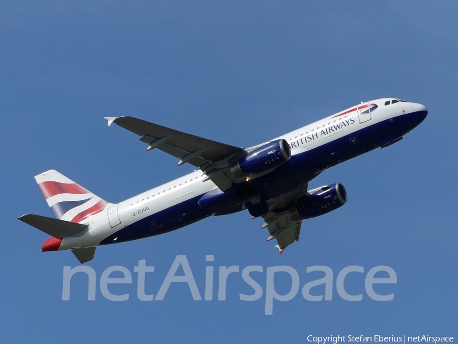 British Airways Airbus A320-232 (G-EUUO) | Photo 613659