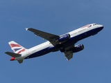 British Airways Airbus A320-232 (G-EUUO) at  Dusseldorf - International, Germany