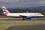 British Airways Airbus A320-232 (G-EUUO) at  Glasgow - International, United Kingdom