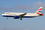 British Airways Airbus A320-232 (G-EUUO) at  Hamburg - Fuhlsbuettel (Helmut Schmidt), Germany