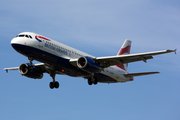 British Airways Airbus A320-232 (G-EUUO) at  London - Heathrow, United Kingdom