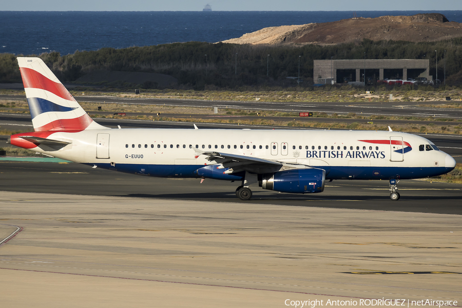 British Airways Airbus A320-232 (G-EUUO) | Photo 290772