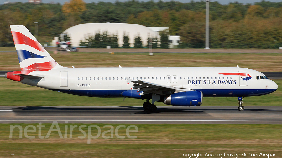 British Airways Airbus A320-232 (G-EUUO) | Photo 448926