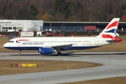 British Airways Airbus A320-232 (G-EUUP) at  Hamburg - Fuhlsbuettel (Helmut Schmidt), Germany