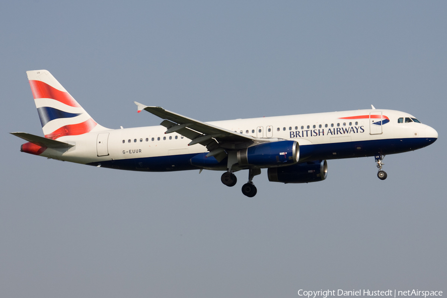 British Airways Airbus A320-232 (G-EUUR) | Photo 550785