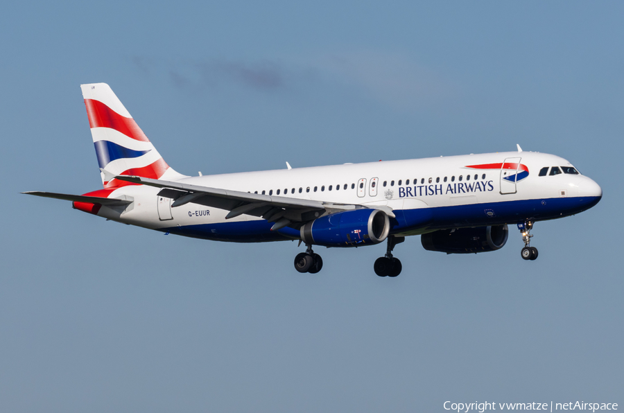 British Airways Airbus A320-232 (G-EUUR) | Photo 562795