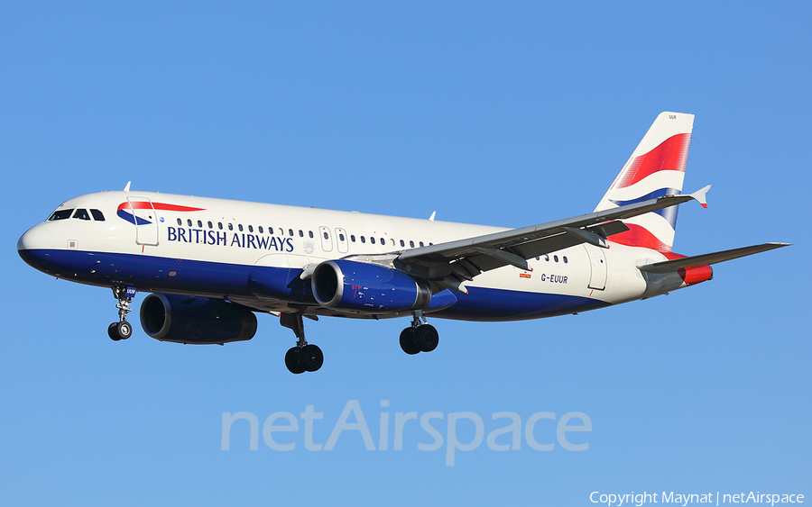 British Airways Airbus A320-232 (G-EUUR) | Photo 270851