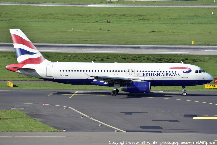 British Airways Airbus A320-232 (G-EUUR) | Photo 591602