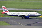 British Airways Airbus A320-232 (G-EUUR) at  Dusseldorf - International, Germany