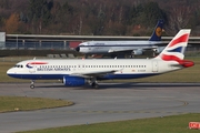 British Airways Airbus A320-232 (G-EUUR) at  Hamburg - Fuhlsbuettel (Helmut Schmidt), Germany