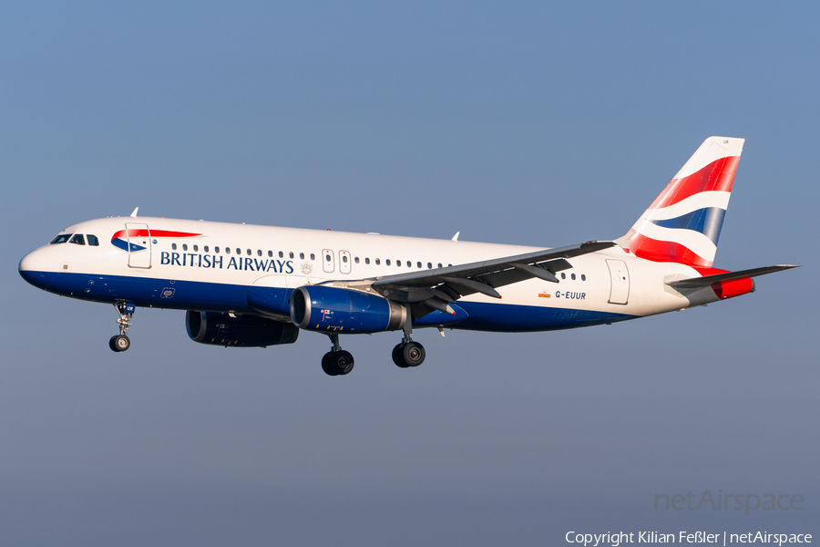 British Airways Airbus A320-232 (G-EUUR) | Photo 667098