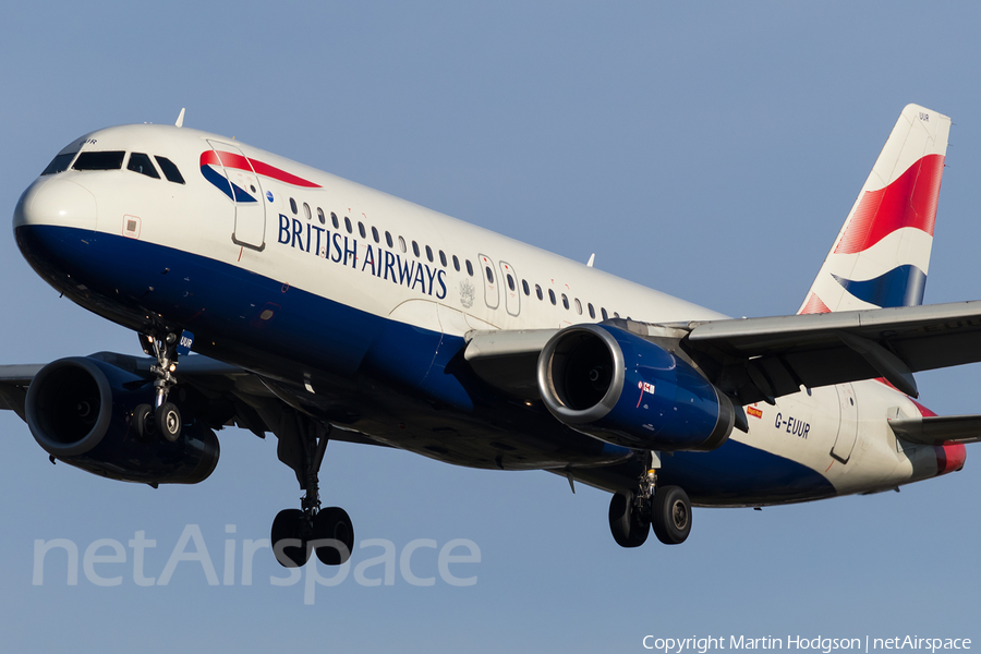 British Airways Airbus A320-232 (G-EUUR) | Photo 130939
