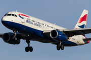 British Airways Airbus A320-232 (G-EUUR) at  London - Heathrow, United Kingdom