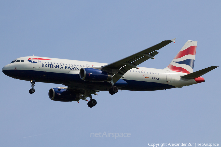 British Airways Airbus A320-232 (G-EUUR) | Photo 491341