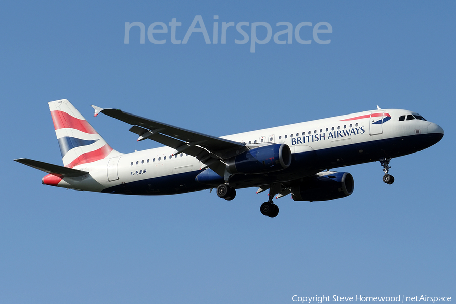 British Airways Airbus A320-232 (G-EUUR) | Photo 505209