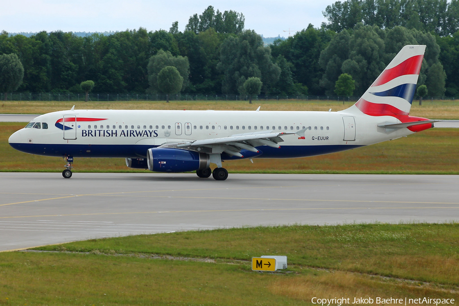 British Airways Airbus A320-232 (G-EUUR) | Photo 173837