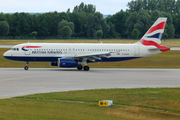 British Airways Airbus A320-232 (G-EUUR) at  Munich, Germany
