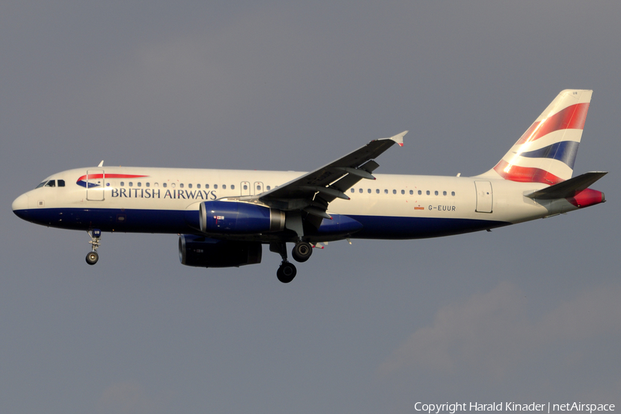 British Airways Airbus A320-232 (G-EUUR) | Photo 311188