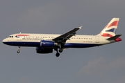 British Airways Airbus A320-232 (G-EUUR) at  Milan - Malpensa, Italy