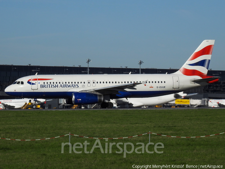British Airways Airbus A320-232 (G-EUUR) | Photo 404998
