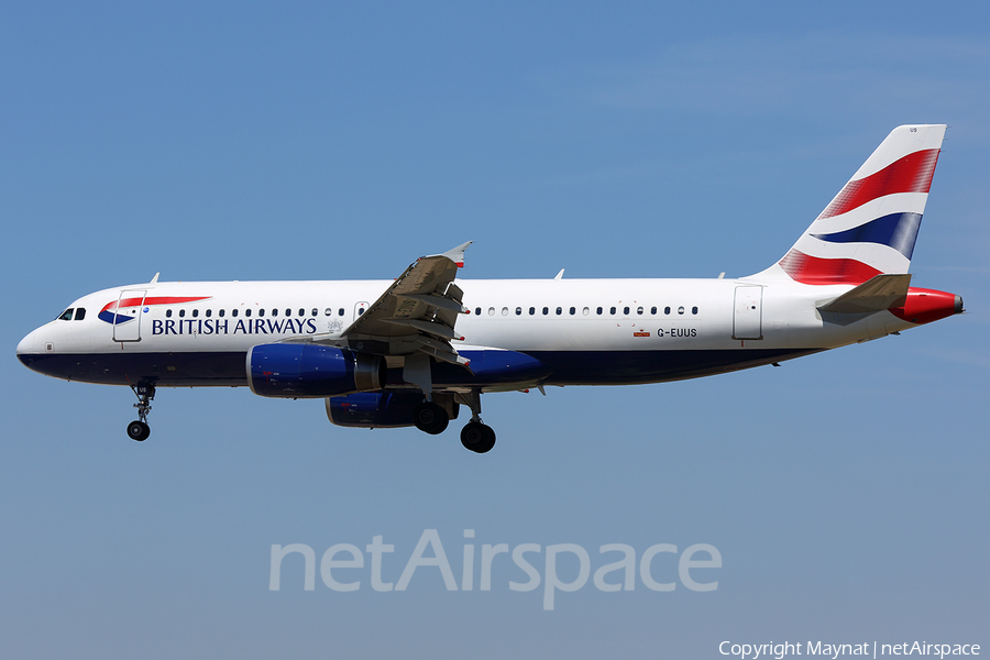 British Airways Airbus A320-232 (G-EUUS) | Photo 204719