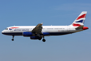 British Airways Airbus A320-232 (G-EUUS) at  Barcelona - El Prat, Spain