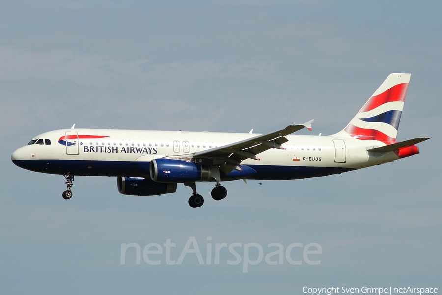British Airways Airbus A320-232 (G-EUUS) | Photo 17808