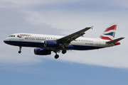 British Airways Airbus A320-232 (G-EUUS) at  London - Heathrow, United Kingdom