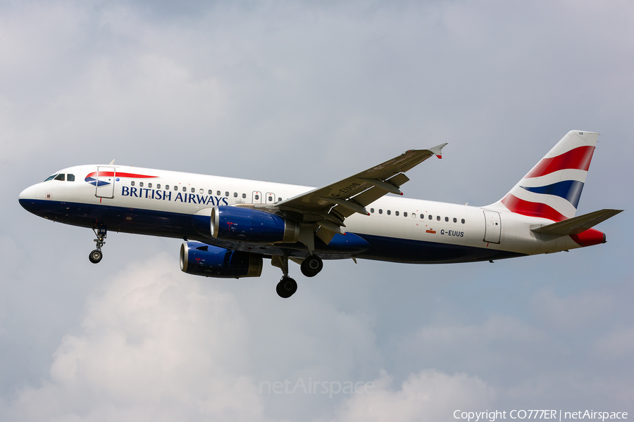 British Airways Airbus A320-232 (G-EUUS) | Photo 341182