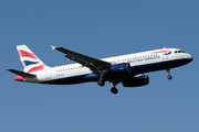 British Airways Airbus A320-232 (G-EUUS) at  London - Heathrow, United Kingdom