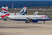 British Airways Airbus A320-232 (G-EUUS) at  Gran Canaria, Spain