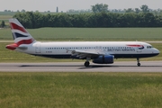 British Airways Airbus A320-232 (G-EUUS) at  Vienna - Schwechat, Austria