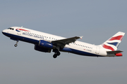 British Airways Airbus A320-232 (G-EUUS) at  Warsaw - Frederic Chopin International, Poland