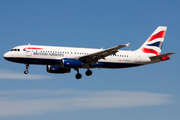 British Airways Airbus A320-232 (G-EUUT) at  Barcelona - El Prat, Spain