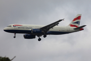 British Airways Airbus A320-232 (G-EUUT) at  London - Heathrow, United Kingdom