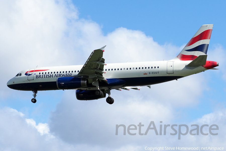 British Airways Airbus A320-232 (G-EUUT) | Photo 172185