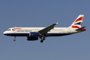 British Airways Airbus A320-232 (G-EUUT) at  London - Heathrow, United Kingdom