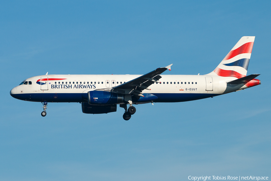 British Airways Airbus A320-232 (G-EUUT) | Photo 300808