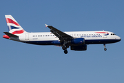 British Airways Airbus A320-232 (G-EUUT) at  London - Heathrow, United Kingdom