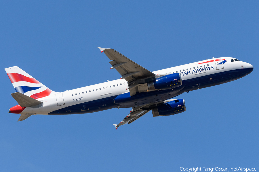 British Airways Airbus A320-232 (G-EUUT) | Photo 538298