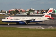 British Airways Airbus A320-232 (G-EUUT) at  Lisbon - Portela, Portugal